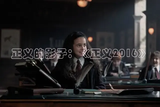 正义的影子：《正义2016》